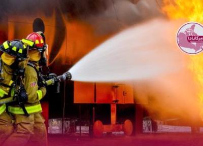 آتش سوزی مهیب در مونترال 2 نفر را به کام مرگ کشاند