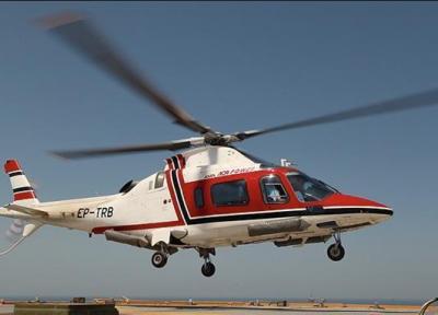 امروز یک بالگرد اورژانس به درخواست مردم برای انتقال مصدوم به اتوبان کرج، قزوین اعزام شد